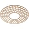 Ekena Millwork Fink Wood Fretwork Pierced Ceiling Medallion, Alder, 32"OD x 11 5/8"ID x 1/4"T CMWP32X32X0250FFAL - alternate 4